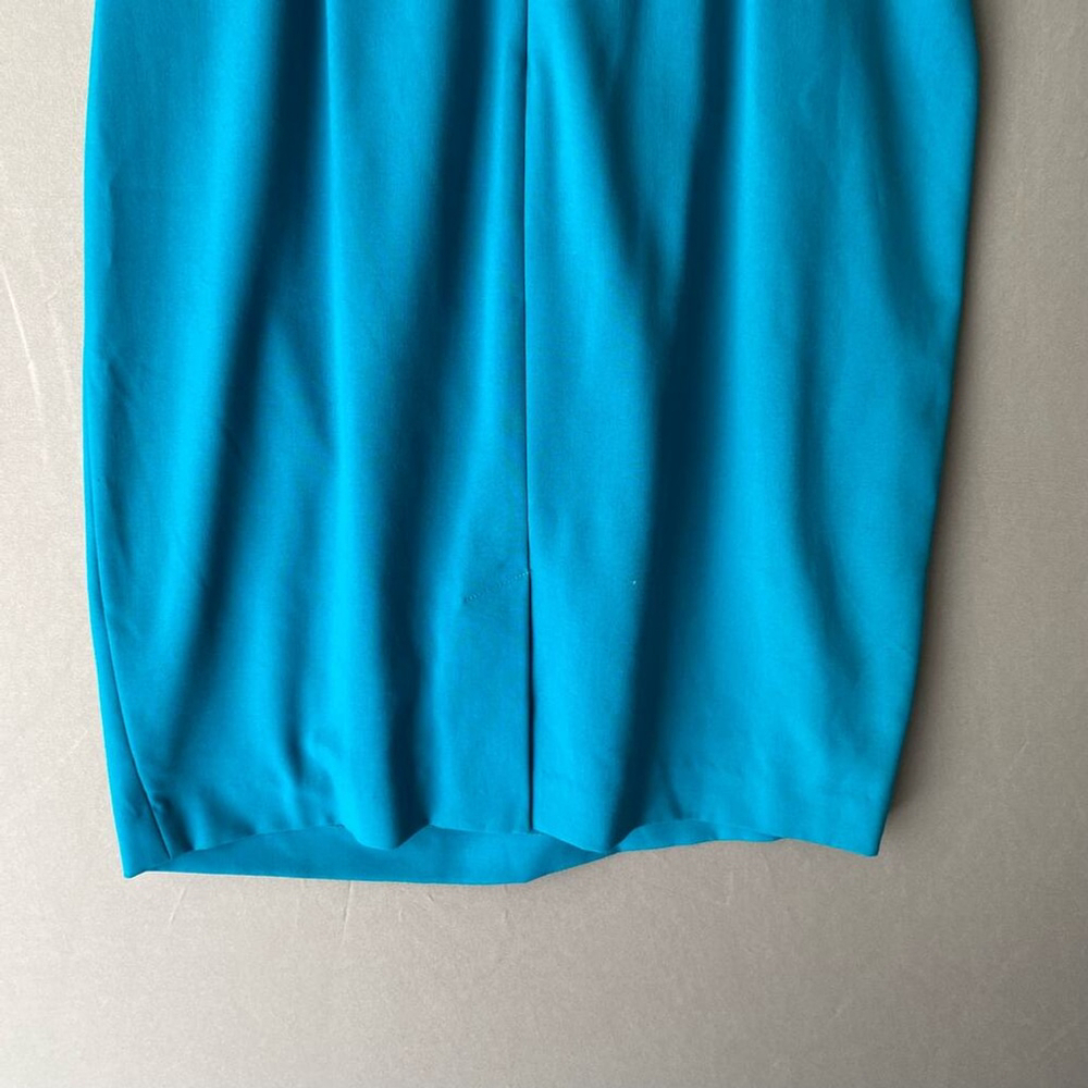 Calvin Klein sz‎ M work career ruched sheath dress - Picture 9 of 9